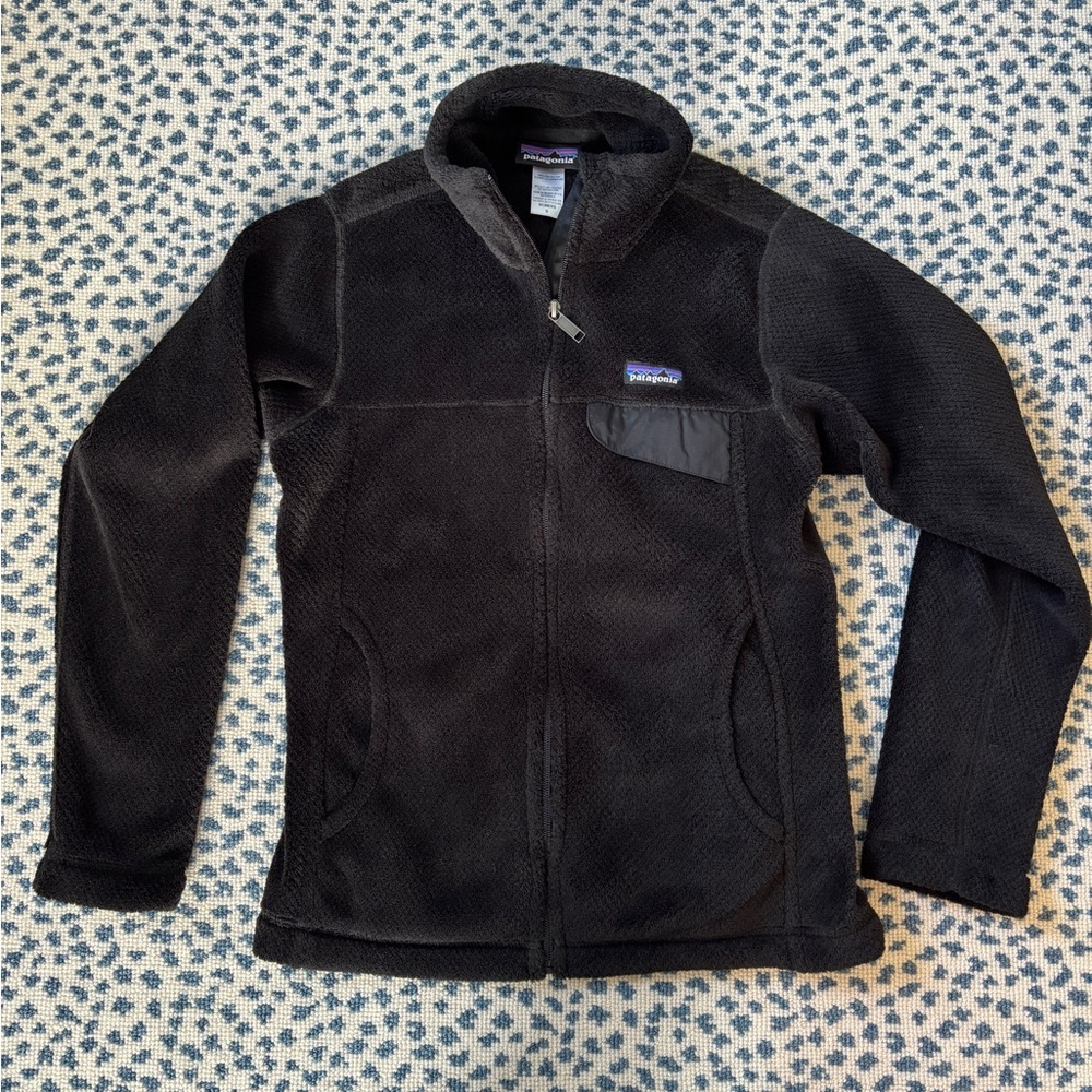 Patagonia Black Fleece Re-tool Full Zip Jacket